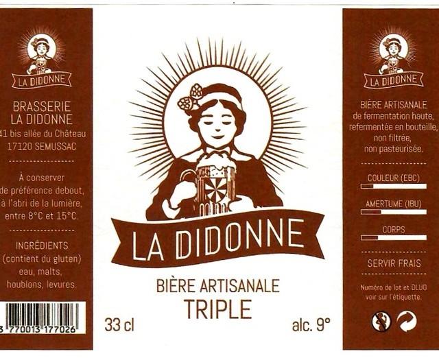 La Didonne Triple 9.0%, Brasserie La Didonne [Closed], France