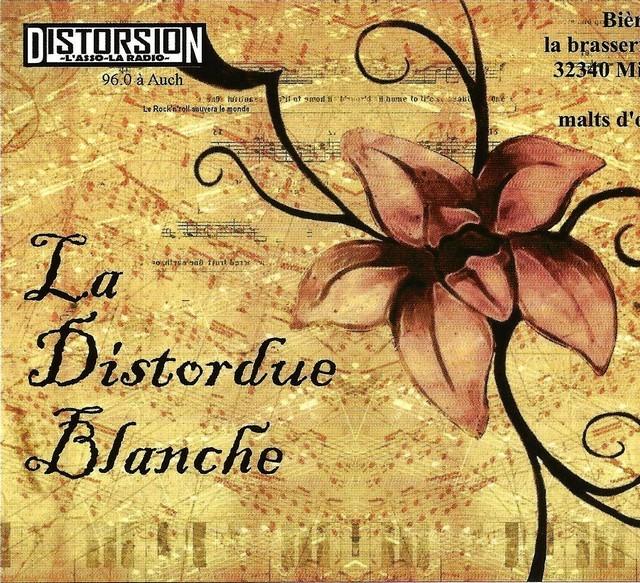 La Distordue Blanche 5.8%, Brasserie Du Vaillant Fourquet [Closed], France