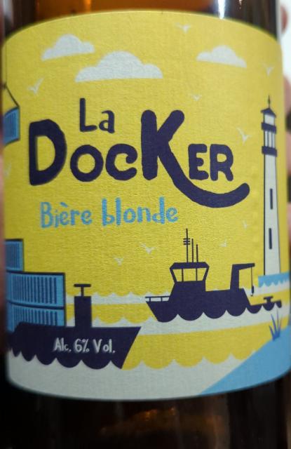 La Docker Bière Blonde 6.0%, Les Tours Du Malt, France