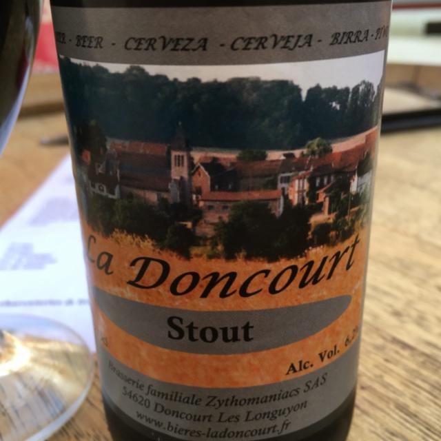 La Doncourt Stout 6.2%, Zythomaniac, France