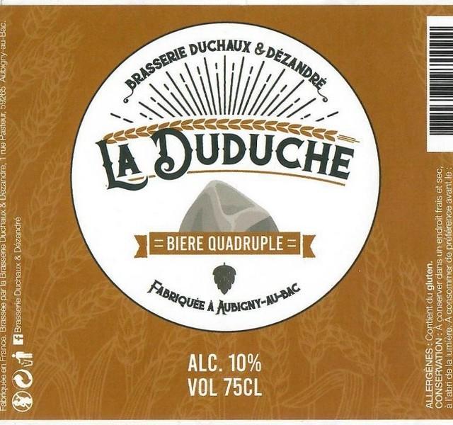La Duduche Quadruple 10.0%, Brasserie Duchaux & Dezandre (La Duduche), France