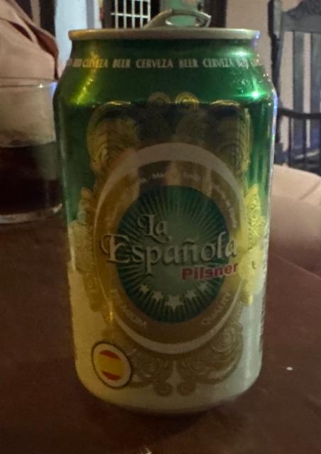 La Española Pilsner 4.0%, Font Salem (Damm), Spain