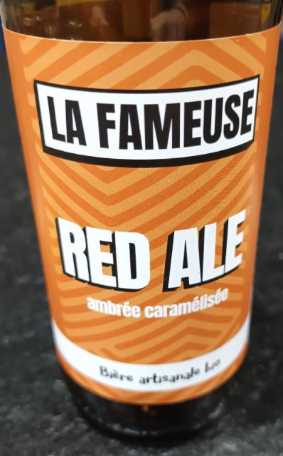 La Fameuse Red Ale 6.0%, La Berlue, France