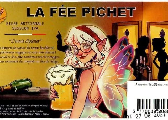 La Fée Pichet 5.0%, Brasserie Masclaux, France