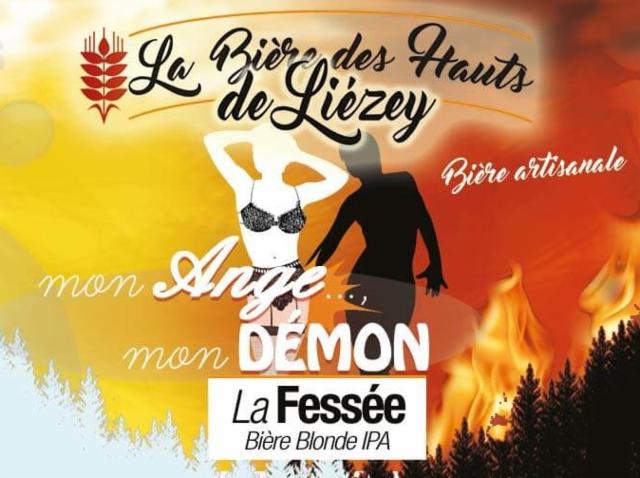 La Fessée 6.5%, La Bière Des Hauts De Liézey - Auberge De Liézey, France