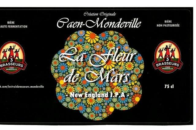 La Fleur De Mars 7.5%, 3 Brasseurs Caen - Mondeville, France
