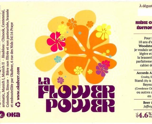 La Flower Power 4.6%, Brasserie Okabeer, France