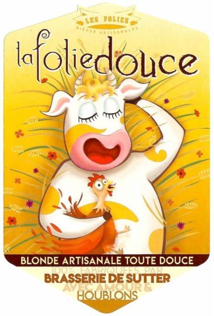 La Folie Douce 5.0%, Brasserie De Sutter, France