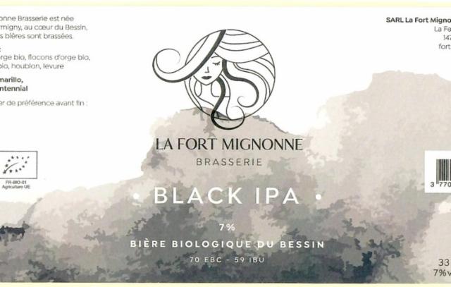 La Fort Mignonne Black IPA, Brasserie La Fort Mignonne