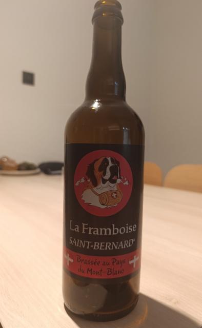 La framboise Saint Bernard 4.3%, Le Blaireau Qui Brasse, France