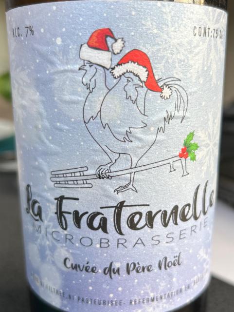 La Fraternelle Cuvée Du Père Noël, Brasserie La Fraternelle