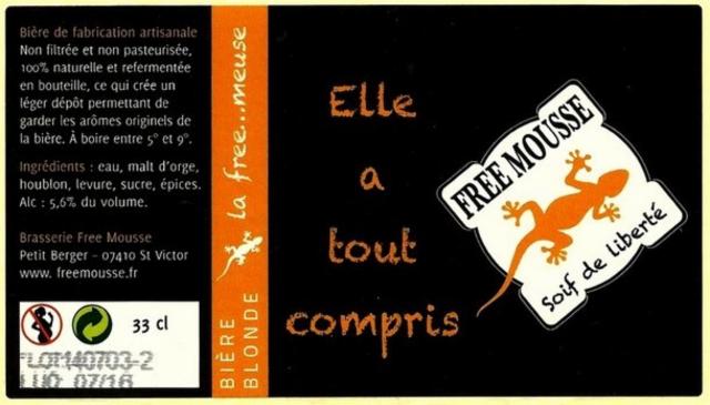 La Free...Meuse, Brasserie Free Mousse