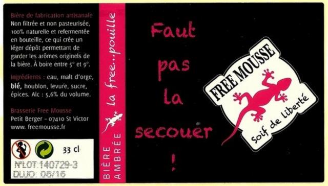 La Free...Pouille 5.6%, Brasserie Free Mousse, France