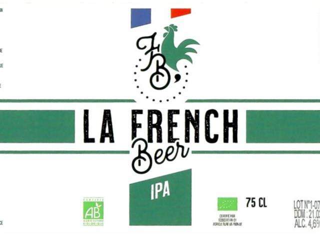 La French Beer IPA 4.6%, La Brasserie 744, France