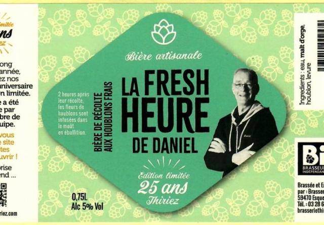 La Fresh Heure De Daniel 5.0%, Brasserie Thiriez, France