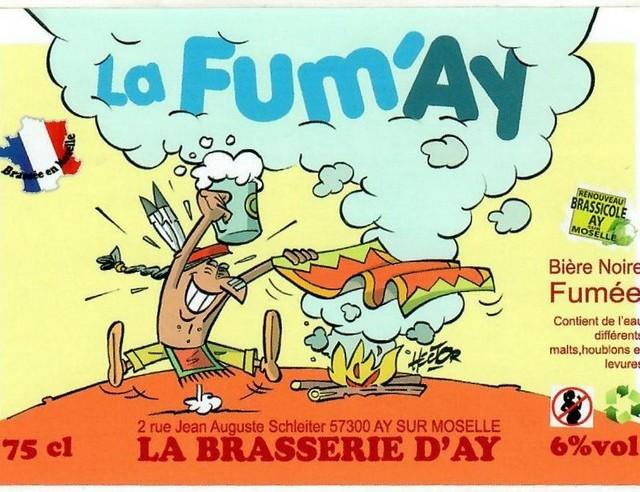 La Fum'Ay 6.0%, Brasserie D'Ay [Closed], France