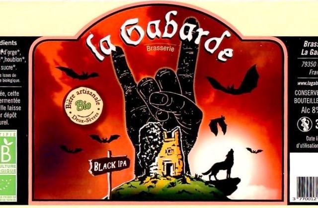 La Gabarde Black IPA 8.0%, Brasserie La Gabarde, France