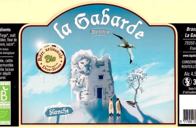 La Gabarde Blanche 4.5%, Brasserie La Gabarde, France