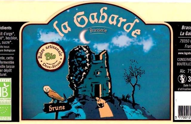 La Gabarde Brune 7.0%, Brasserie La Gabarde, France