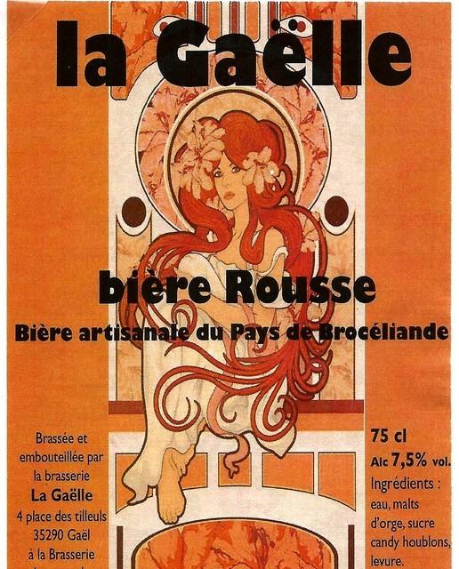 La Gaëlle Rousse 7.9%, Microbrasserie La Gaëlle [Closed], France