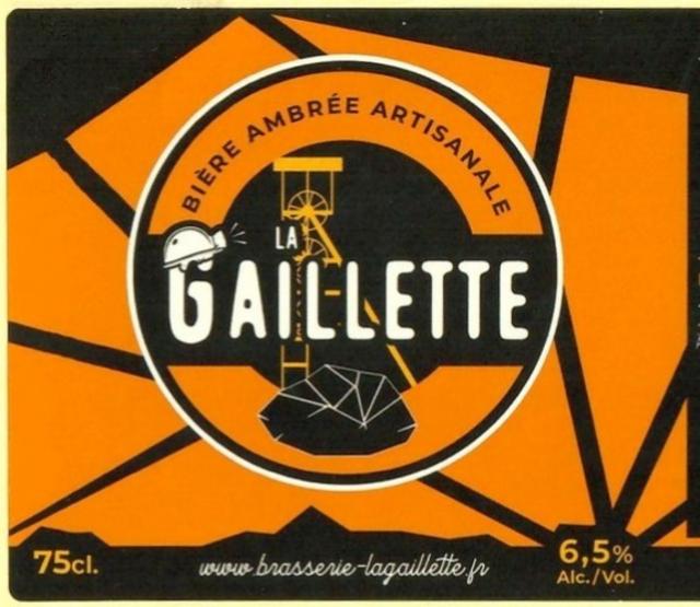 La Gaillette Ambrée 6.5%, Brasserie Du Douaisis - La Gaillette, France