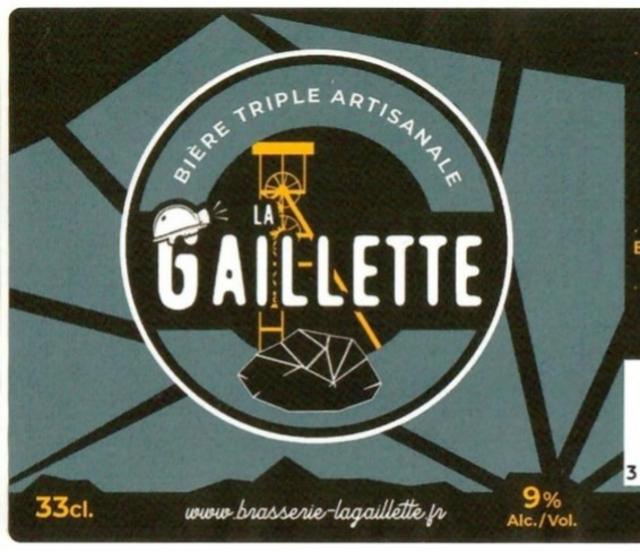 La Gaillette Triple, Brasserie Du Douaisis - La Gaillette