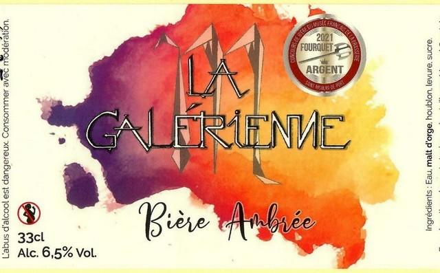 La Galérienne Ambrée 7.0%, La Brasserie De La Blaise, France