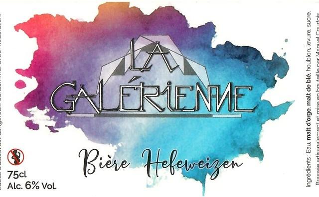 La Galérienne Hefeweizen 6.0%, La Brasserie De La Blaise, France