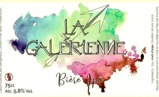 La Galérienne IPA 5.8%, La Brasserie De La Blaise, France