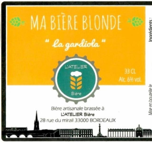 La Gardiola 6.0%, L'Atelier Bière, France