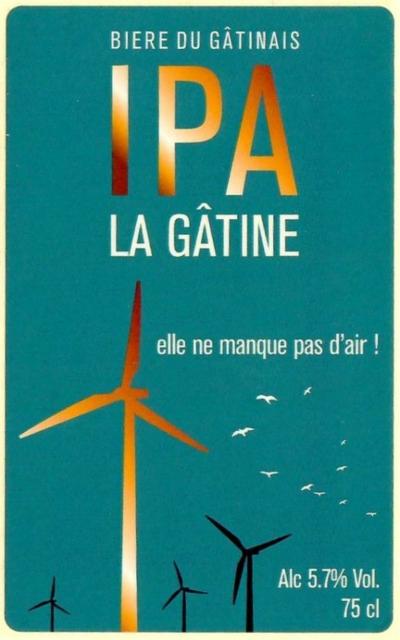 La Gâtine IPA 5.7%, Bière La Gâtine, France