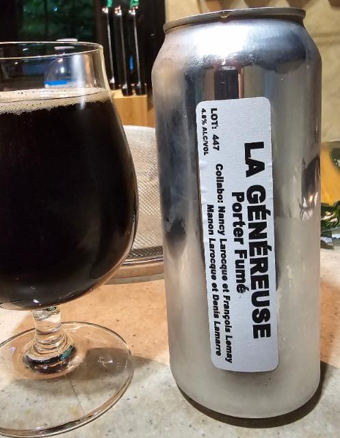 La Généreuse 4.8%, Microbrasserie Le Presbytère, Canada