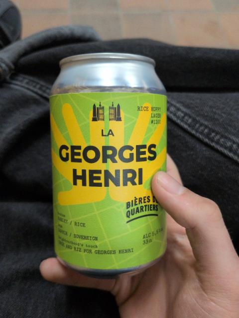 La Georges Henri 5.5%, Brasserie ILLegaaL, Belgium