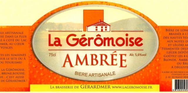 La Gérômoise Ambrée, La Gérômoise