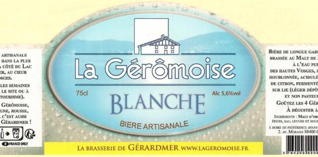 La Gérômoise Blanche 5.6%, La Gérômoise, France