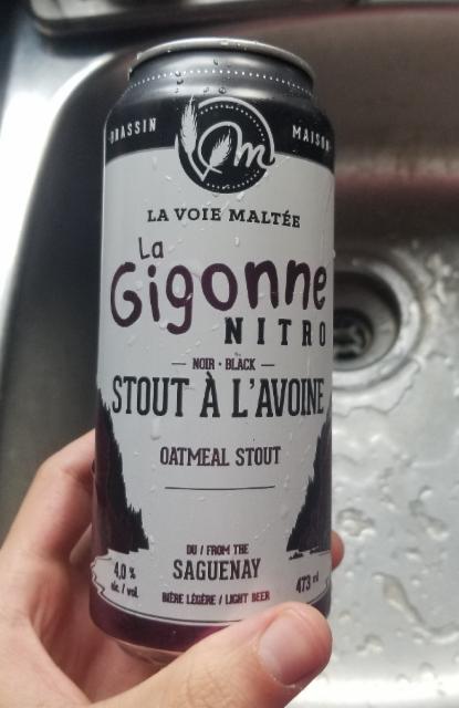 La Gigonne nitro 4.0%, La Voie Maltée (Canada), Canada