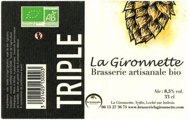 La Gironnette Triple, Brasserie La Gironnette