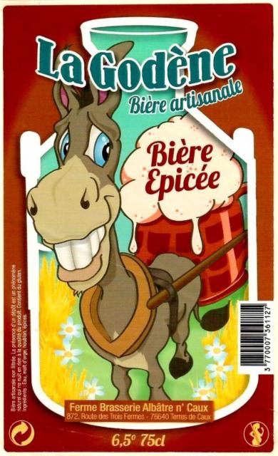 La Godène Épicée 6.5%, Brasserie La Godène (Ex Albâtre N'Caux), France