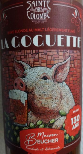 La Goguette 5.8%, Brasserie Sainte Colombe, France