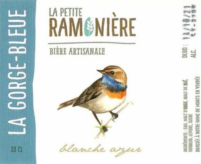 La Gorge-Bleue Blanche Azur 6.0%, La Petite Ramonière, France