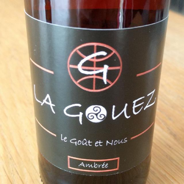 La Gouez Ambrée 5.8%, Brasserie Régionale De L'Ouest (Ex L'Hirondelle - Ménez Bré), France