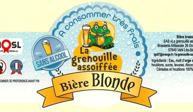 La Grenouille Assoiffée Blonde 5.8%, La Grenouille Assoiffée, France