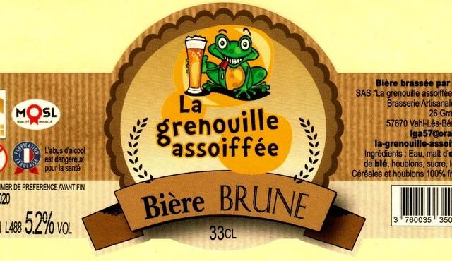 La Grenouille Assoiffée Brune 5.2%, La Grenouille Assoiffée, France