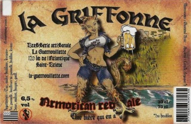 La Griffonne Armorican Red Ale 6.0%, La Guernouillette [Closed], France