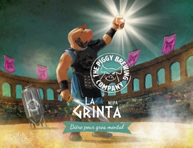 La Grinta 6.0%, The Piggy Brewing Company, France