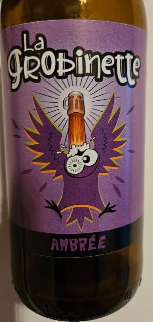 La Grobinette Ambrée 7.5%, La Grobinette, France