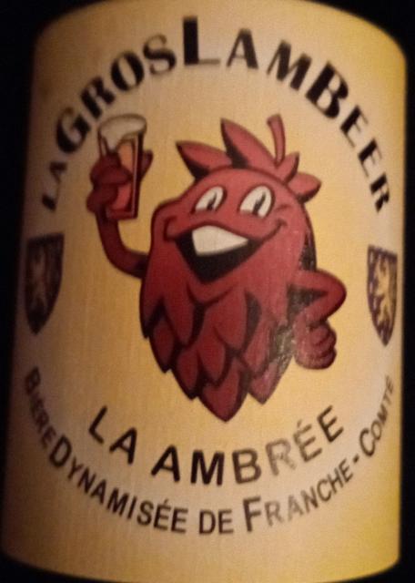 la groslam beer ambrée 7.0%, Brasserie De La Quiotte (GrosLam Beer), France