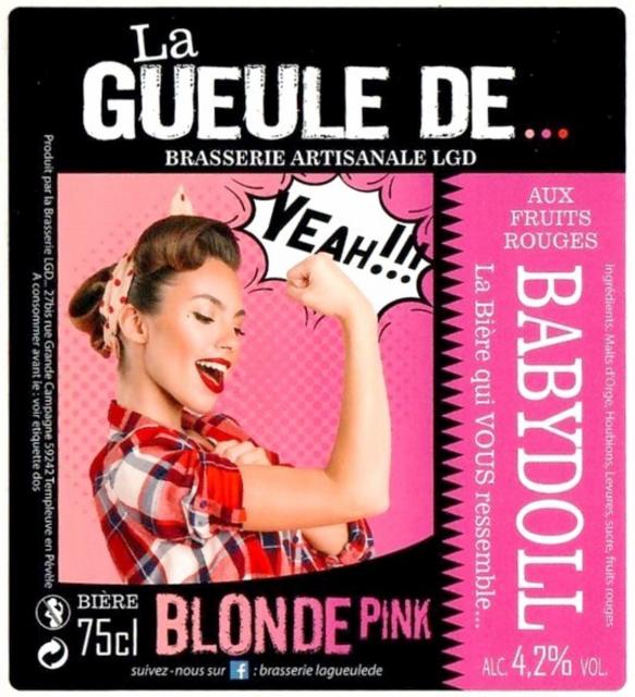 La Gueule De Babydoll 4.2%, Brasserie La Gueule De..., France