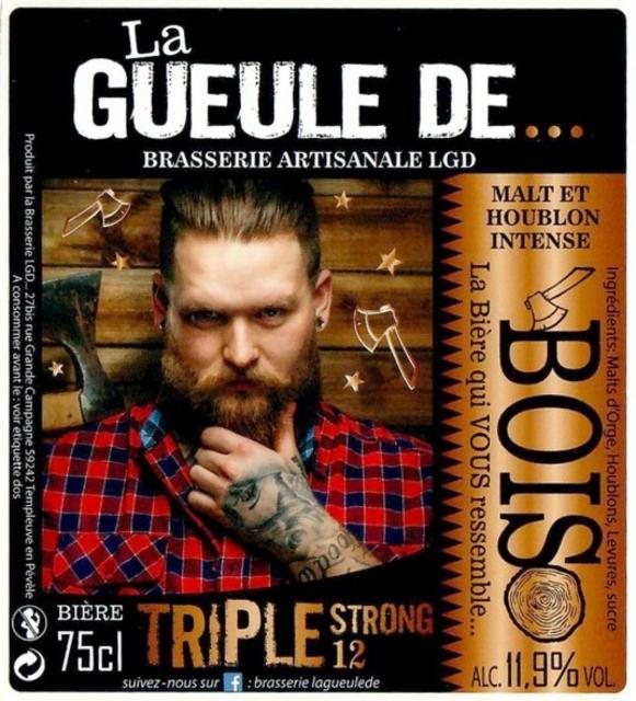 La Gueule De Bois 11.9%, Brasserie La Gueule De..., France