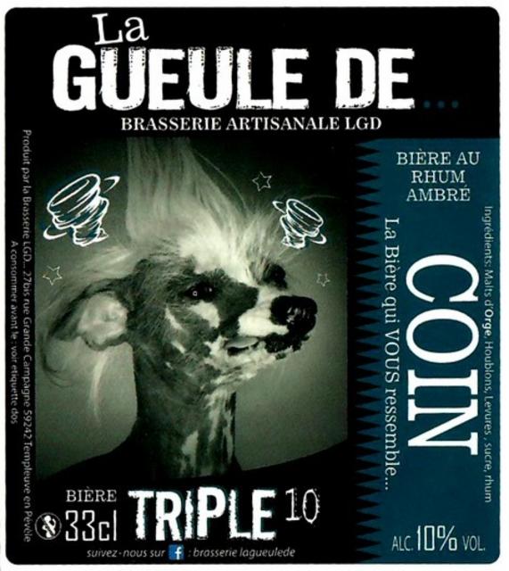 La Gueule De Coin 10.0%, Brasserie La Gueule De..., France
